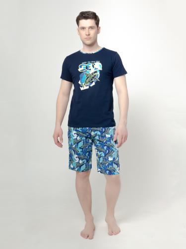 Пижама мужская C-6324/1, акулы